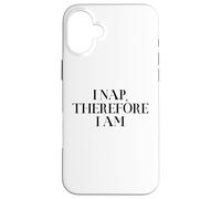 Je fais la sieste, donc je suis une amoureuse amusante de la sieste Coque pour iPhone 16 Plus