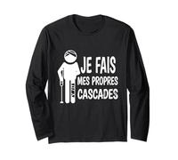 Je Fais Mes Propres Cascades Humour Chute Maladroits Manche Longue