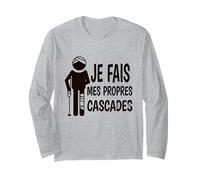 Je Fais Mes Propres Cascades Humour Chute Maladroits Manche Longue