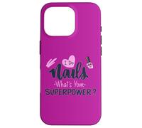 Je fais Nails Art Nail Design Ongles à ongles Designer Coque pour iPhone 16 Pro
