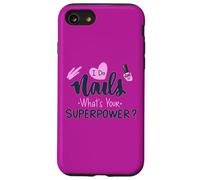 Je fais Nails Art Nail Design Ongles à ongles Designer Coque pour iPhone SE (2020) / 7 / 8