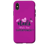 Je fais Nails Art Nail Design Ongles à ongles Designer Coque pour iPhone X/XS