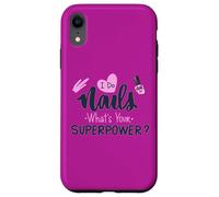 Je fais Nails Art Nail Design Ongles à ongles Designer Coque pour iPhone XR