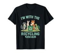 Je fais partie de la Recycling Squad Sustainable Living Design. T-Shirt