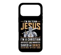 Je Fais Partie de l'équipe Jesus Christ Je suis Knight Christian Believer God Coque pour iPhone 17 Pro Max