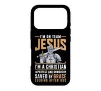 Je Fais Partie de l'équipe Jesus Christ Je suis Knight Christian Believer God Coque pour iPhone 17 Pro