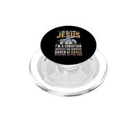 Je Fais Partie de l'équipe Jesus Christ Je suis Knight Christian Believer God PopSockets PopGrip pour MagSafe