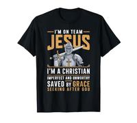 Je Fais Partie de l'équipe Jesus Christ Je suis Knight Christian Believer God T-Shirt