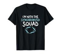 Je fais partie de l'équipe synchronisée Funny Synchronized Swimmers T-Shirt