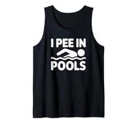 Je Fais Pipi dans Les piscines - Funny Swimmer Débardeur