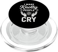 Je fais pleurer Knotty People PopSockets PopGrip pour MagSafe