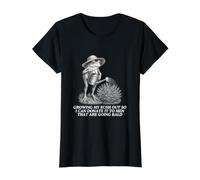 Je Fais Pousser Mon buisson pour Pouvoir Faire Don d'un mème drôle et dérangé Y2K T-Shirt Graphique avec Valeur, Femme, Noir, XL