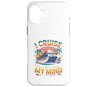 Je Fais Une croisière pour ne Pas Perdre la tête. Vacances en croisière Coque pour iPhone 16 Plus
