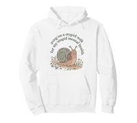 Je Fais Une Promenade Stupide pour Mon Stupide Cerveau et santé mentale Snail 2 Sweat à Capuche