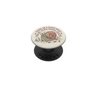 Je Fais Une Promenade Stupide pour Mon Stupide Cerveau et santé mentale Snail 3 PopSockets PopGrip Adhésif