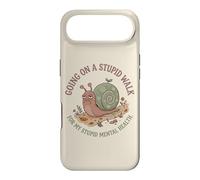 Je Fais Une Promenade Stupide pour Mon Stupide Cerveau et santé mentale Snail 4 Coque pour iPhone Air