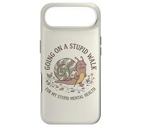 Je Fais Une Promenade Stupide pour Mon Stupide Escargot de santé mentale et cérébrale Coque pour iPhone Air