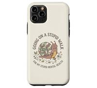 Je Fais Une Promenade Stupide pour Mon Stupide Escargot de santé mentale et cérébrale Coque pour iPhone 11 Pro