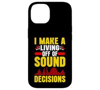 Je Fais Une Vie de Sound Decisions Sound Engineer Coque pour iPhone 14