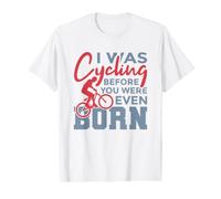Je faisais du vélo Avant même Que tu sois né Bicycliste T-Shirt Graphique avec Valeur