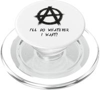 Je Ferai ce Que Je Veux!, Punks, Punk-Rock, Anarchie PopSockets PopGrip pour MagSafe
