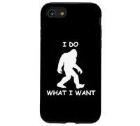 Je Ferai ce Que Je Veux, Sasquatch, forêt, Singe, drôle, Amoureux Coque pour iPhone SE (2020) / 7/8