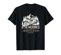Je Ferai Un Chemin dans Le désert Ésaïe 43:19 Design T-Shirt