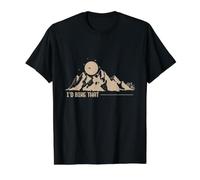 Je Ferais ce vélo T-Shirt Graphique avec Valeur, Homme, Noir, M