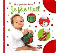 Je fête Noël - Imagier tout-carton avec coins en caoutchouc - Dès 6 mois