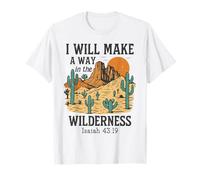 Je frayerai Un Chemin dans Le désert - Ésaïe 43:19 Retro T-Shirt
