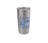 Je fuis vers le lac de Sils Gobelet isotherme en acier inoxydable double paroi