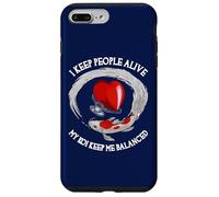 Je Garde Les Gens en Vie, Mes koï, Gardez-Moi en équilibre, Docteur drôle Coque pour iPhone 7 Plus/8 Plus