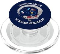 Je Garde Les Gens en Vie, Mes koï, Gardez-Moi en équilibre, Docteur drôle PopSockets PopGrip pour MagSafe