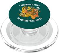 Je Garde Les Gens en Vie, Mes koï, Gardez-Moi en équilibre, Docteur drôle PopSockets PopGrip pour MagSafe