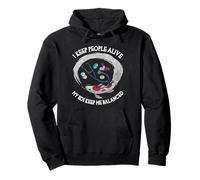 Je Garde Les Gens en Vie, Mes koï, Gardez-Moi en équilibre, Docteur drôle Sweat à Capuche