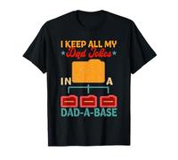 Je garde toutes les blagues de mon père dans un directeur informatique amusant T-Shirt