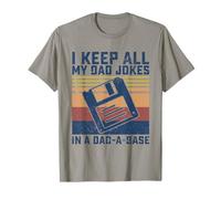 Je Garde Toutes Les blagues de Mon père dans Un Papa Vintage T-Shirt
