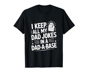 Je Garde Toutes Les blagues de Mon père dans Un père, Un Nerd drôle de Base T-Shirt