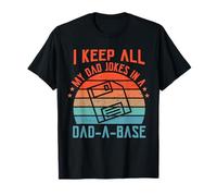 Je Garde Toutes Les blagues de Mon père dans Un Style rétro Vintage T-Shirt