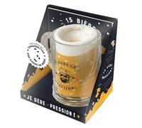 Je Gère La Pression ! - Coffret Avec 1 Chope À Bière, 1 Paire De Chaussettes Et 1 Livret De Recettes De Cocktails