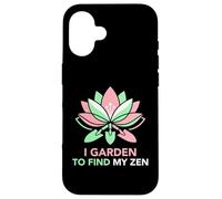 Je Jardine pour trouver Mon Jardinier Amateur Zen Coque pour iPhone 16