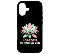 Je Jardine pour trouver Mon Jardinier Amateur Zen Coque pour iPhone 17