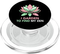 Je Jardine pour trouver Mon Jardinier Amateur Zen PopSockets PopGrip pour MagSafe