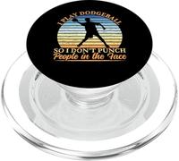 Je Joue à Dodgeball Player Dodgeballer Sport Lover PopSockets PopGrip pour MagSafe