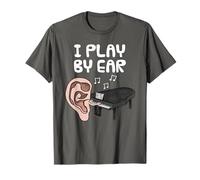 Je Joue à l'oreille, pianiste et Musicien au Piano à Queue T-Shirt
