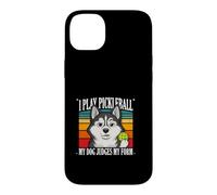 Je Joue au Pickleball, Mon Chien Juge ma Forme Coque pour iPhone 14 Plus