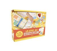 Je joue au restaurant ! Avec plus de 50 accessoires - Darshika Varma - Auzou Philippe Eds - Coffret - Jeux livres objets