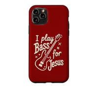 Je Joue de la Basse pour Jésus, Une Guitare Basse et Un Bassiste chrétien Coque pour iPhone 11 Pro