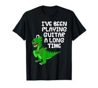 Je Joue de la Guitare Depuis Longtemps, Guitariste Dinosaure T-Shirt
