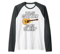Je joue de la guitare pendant mon sommeil, guitariste drôle Manche Raglan